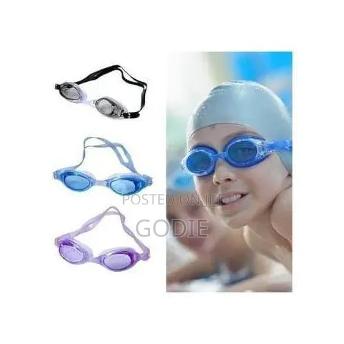 Anti-Fog Uv Protection Swimming Goggles - Multicolor