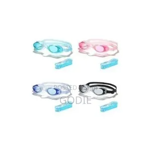 Anti-Fog Uv Protection Swimming Goggles - Multicolor