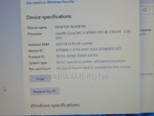 Laptop Asus 4GB Intel Core i3 SSD 128GB