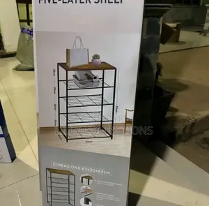 Versatile 5 Layer Shelf