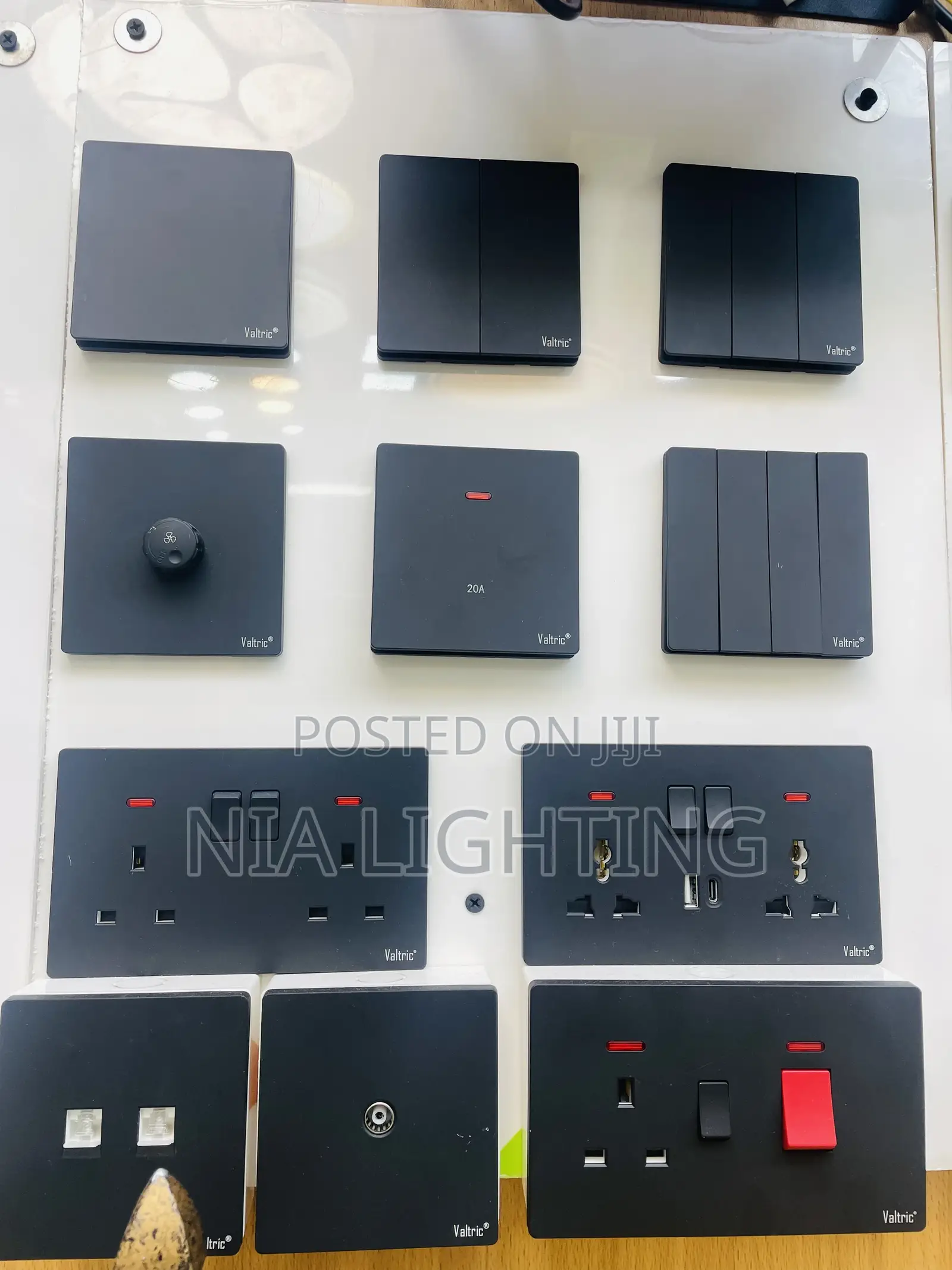 Colored Switches And Sockets