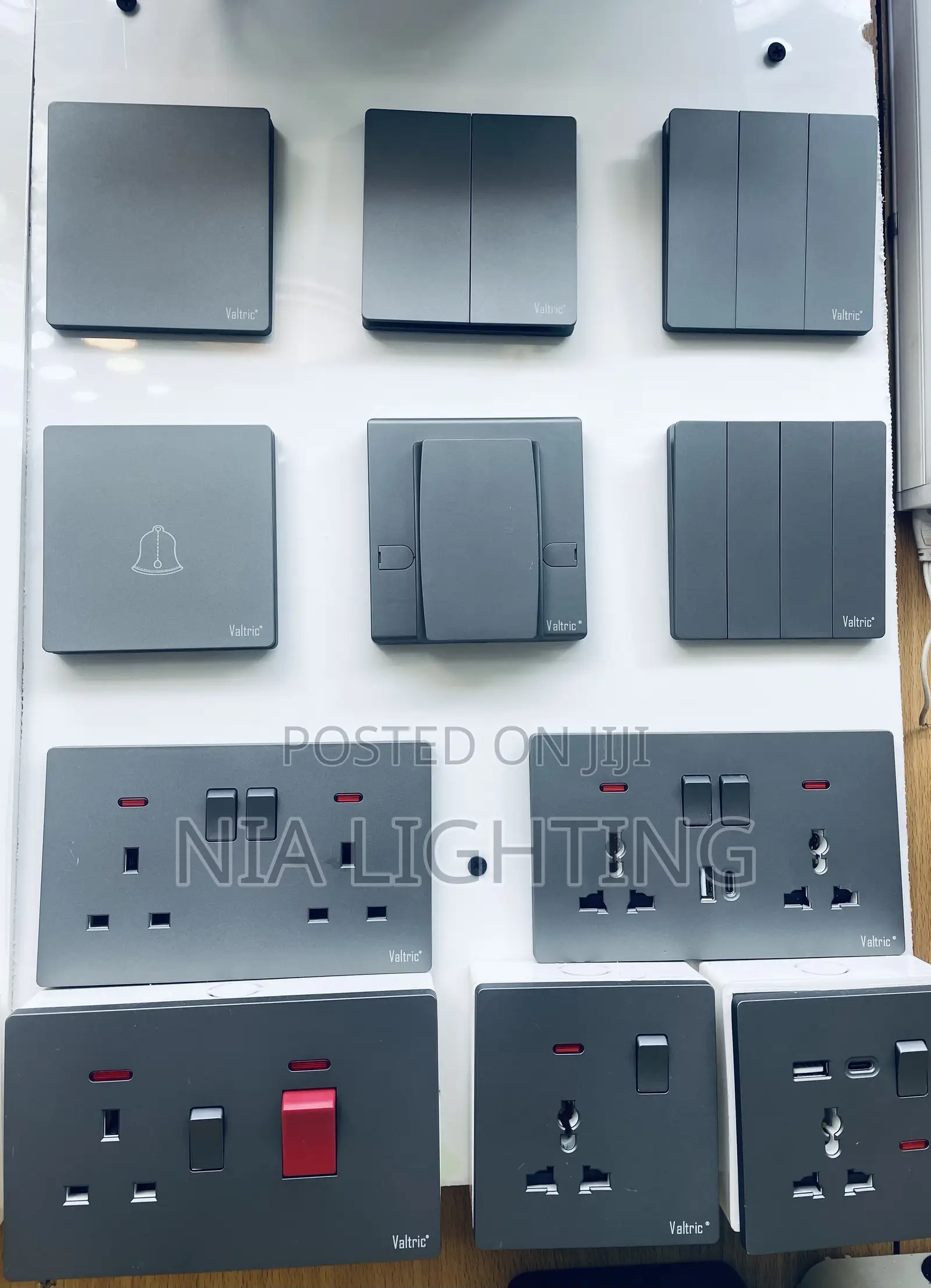 Colored Switches And Sockets