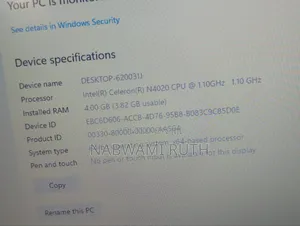 Laptop HP 250 G7 4GB Intel Celeron SSD 128GB