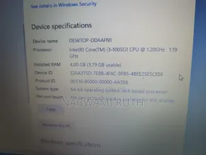 Laptop HP 250 G7 4GB Intel Core i3 SSD 128GB