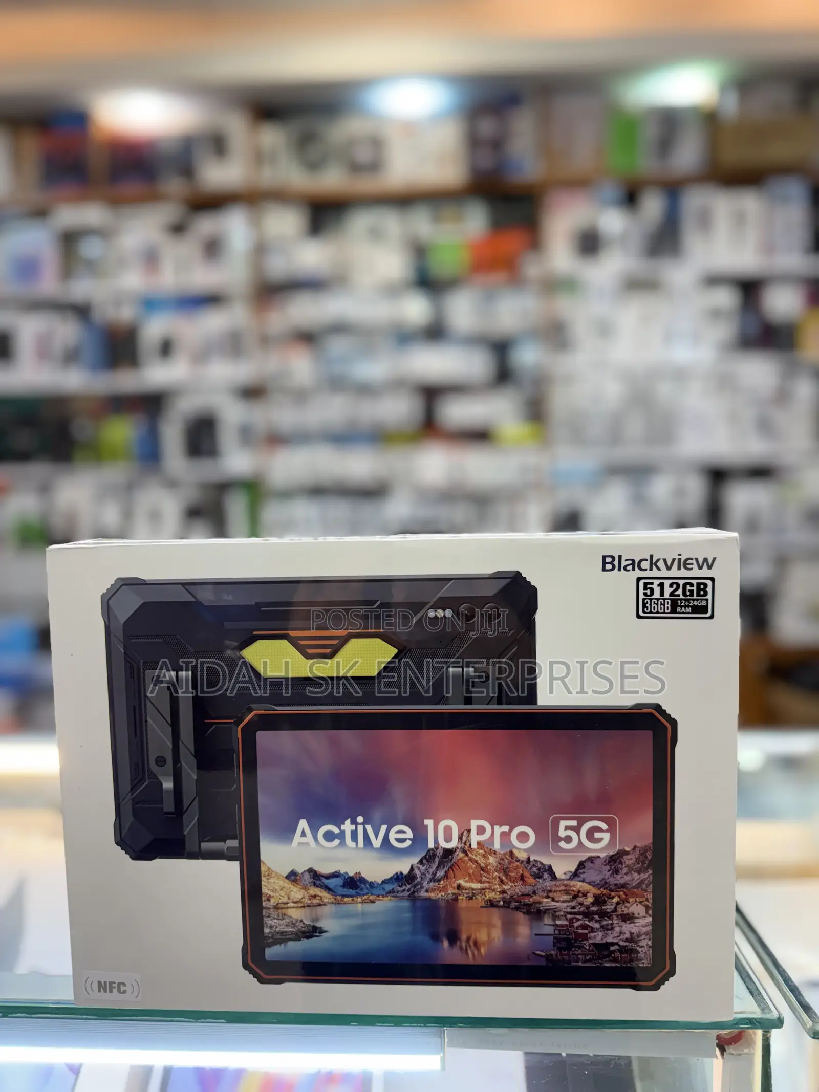 World Premiere Active 10 Pro 5g Rugged Tablet 30,000mah 512 Rom 12gb