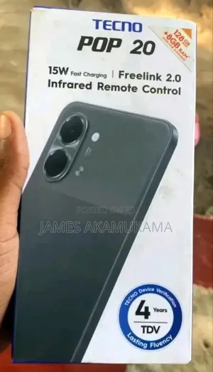 New Tecno Pop 20 64 GB Black