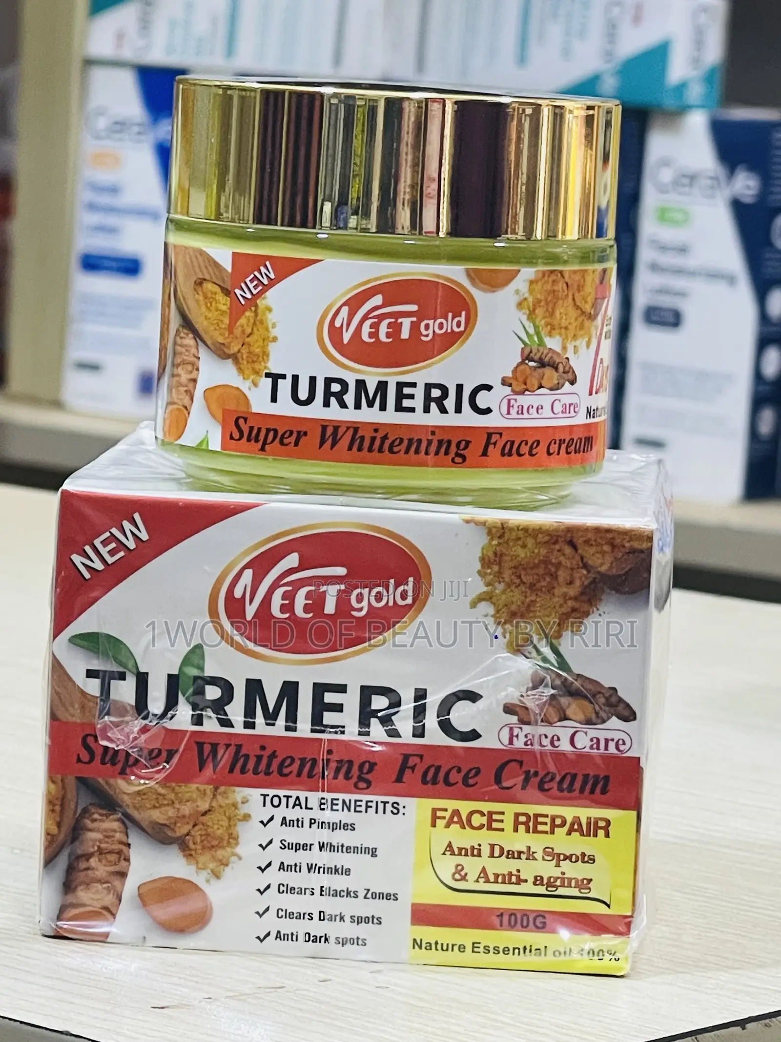 Veet Gold Turmeric Face Cream