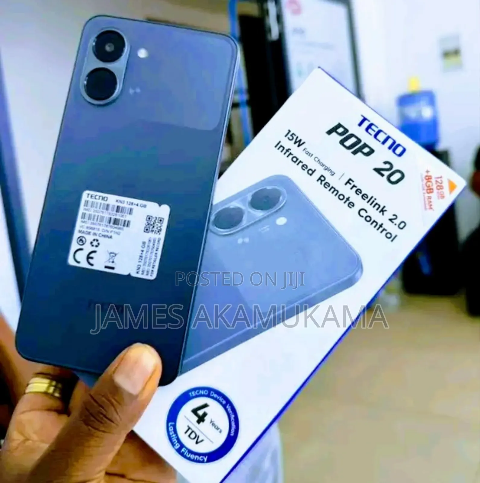 New Tecno Pop 20 64 GB Blue