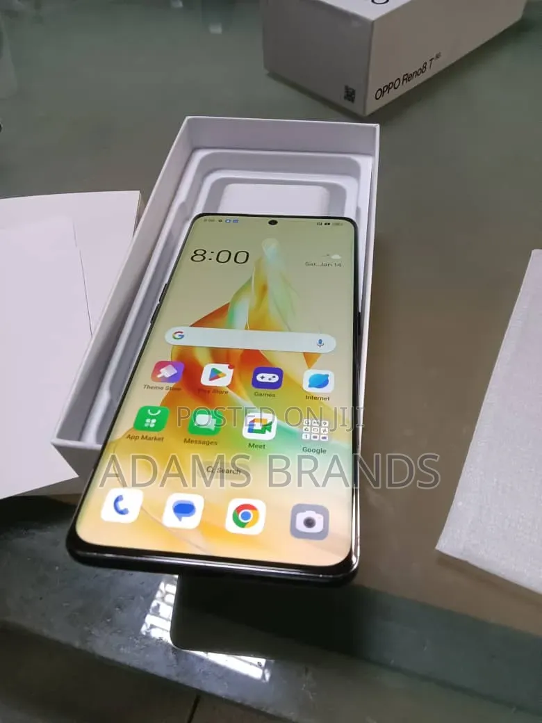 New Oppo Reno8 T 5G 256 GB Black