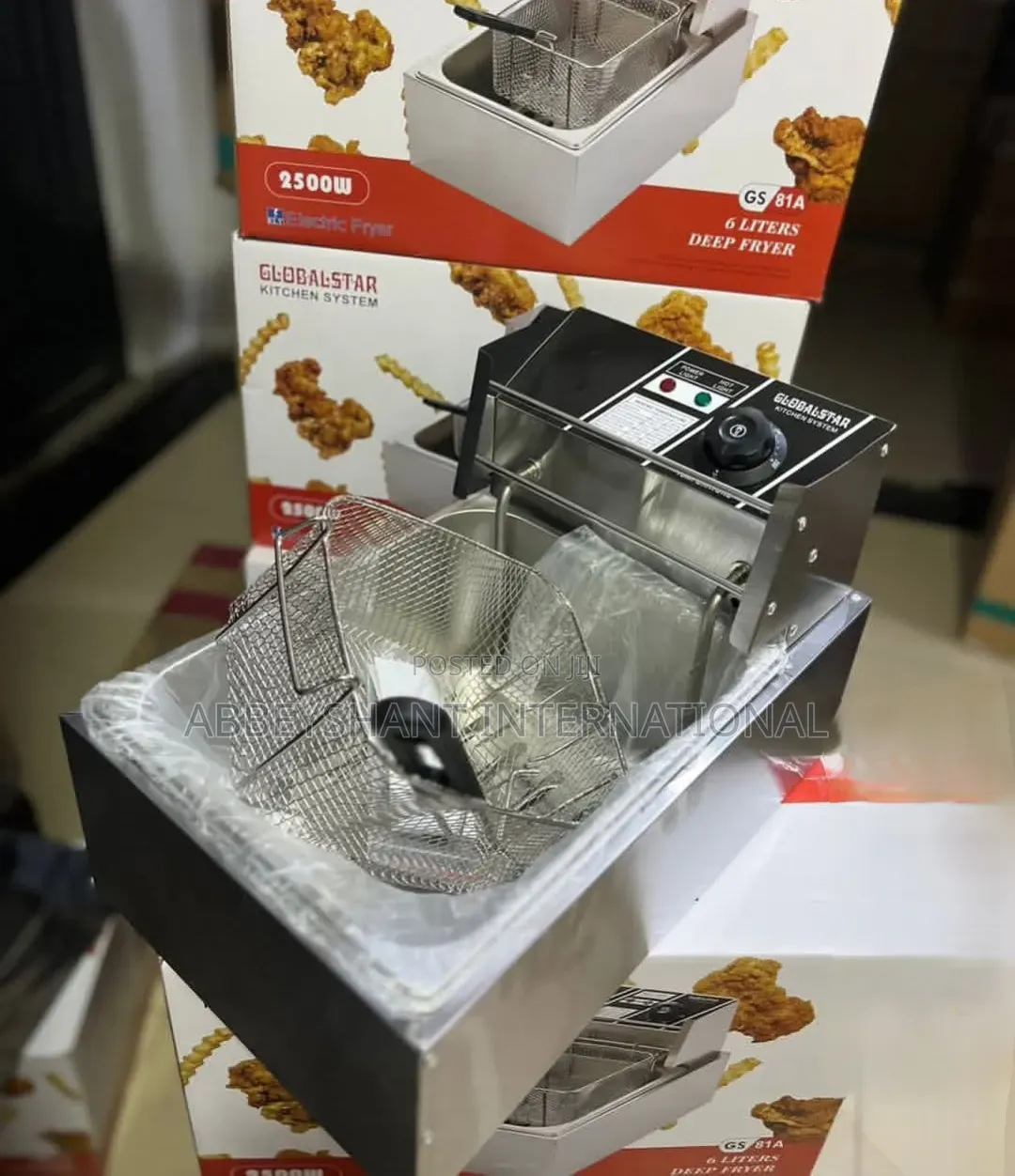 6-Liter Electric Deep Fryer/Globalstar Kitchen Deep Fryer