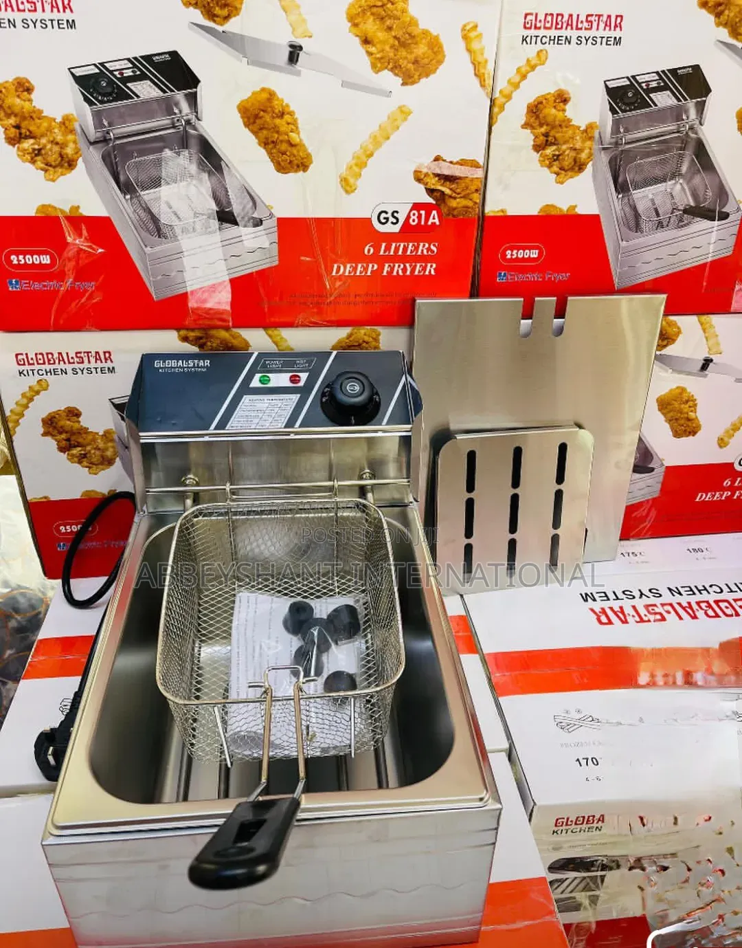 6-Liter Electric Deep Fryer/Globalstar Kitchen Deep Fryer