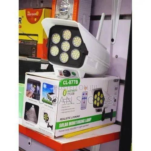 Mythco Ip65 77 Led Camera Shaped Solar Light Motion Sensor Wall Lamp
