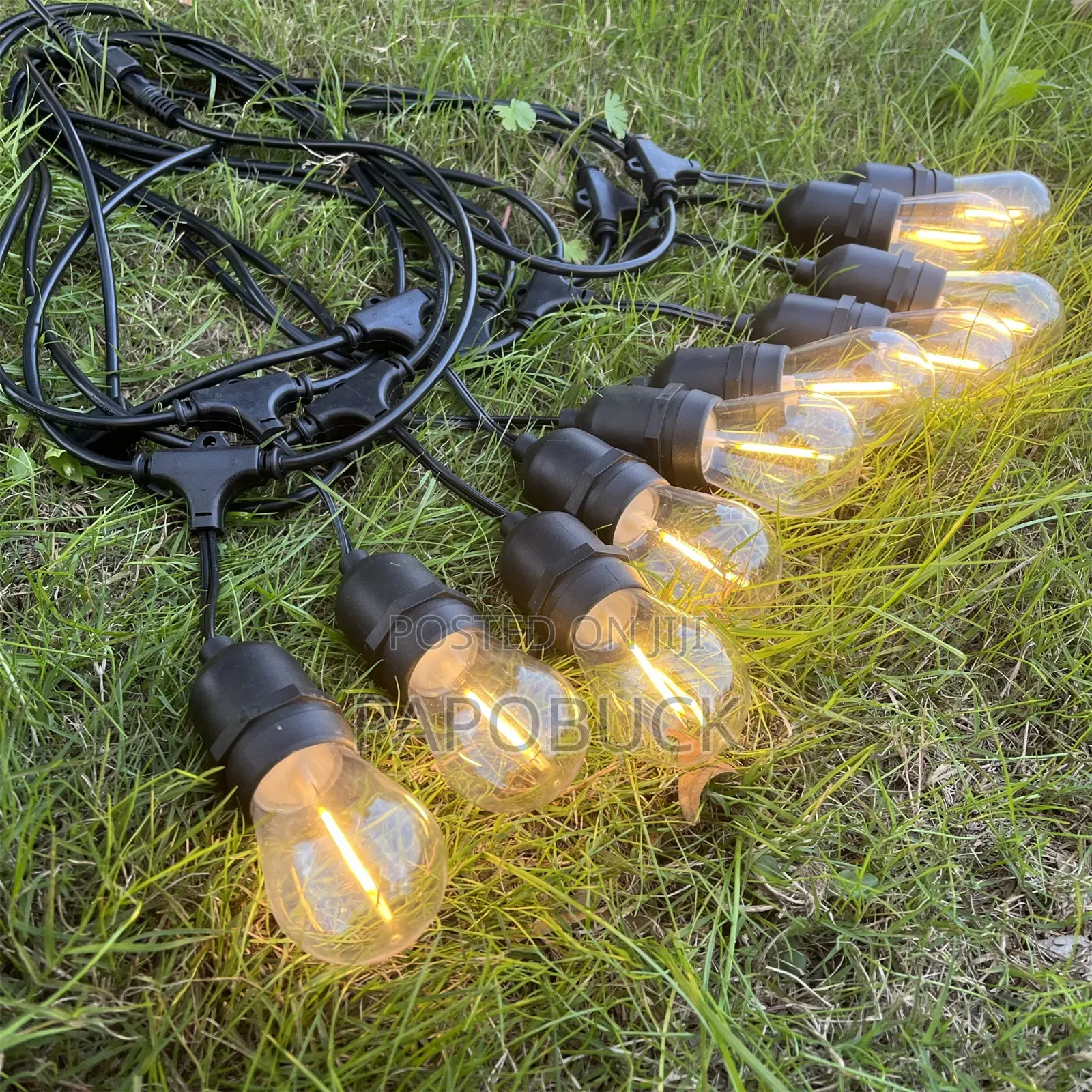10pcs String Filament Bulbs 5 Metres Long
