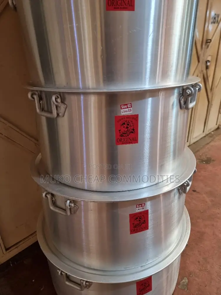 Big Alminium Sauce Pans Set