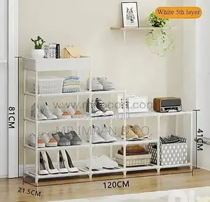 Multi-Tier Modular Shoe Rack
