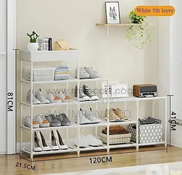 Multi-Tier Modular Shoe Rack