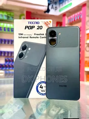 New Tecno Pop 20 64 GB Black