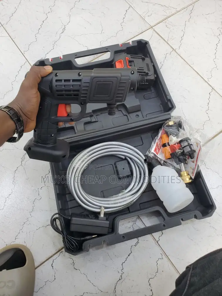 Car Washer Double Battery