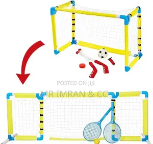 2-in-1 Tennis Ball and Football Outdoor Game Set
