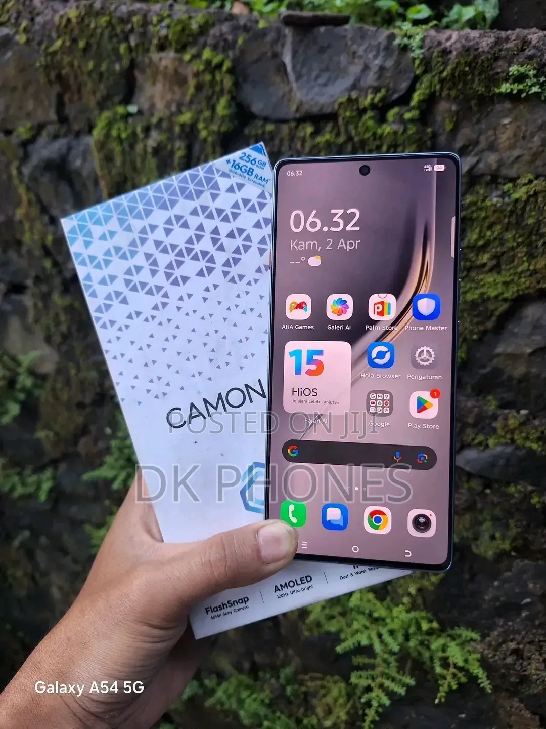 New Tecno Camon 40 Pro 5G 256 GB Black