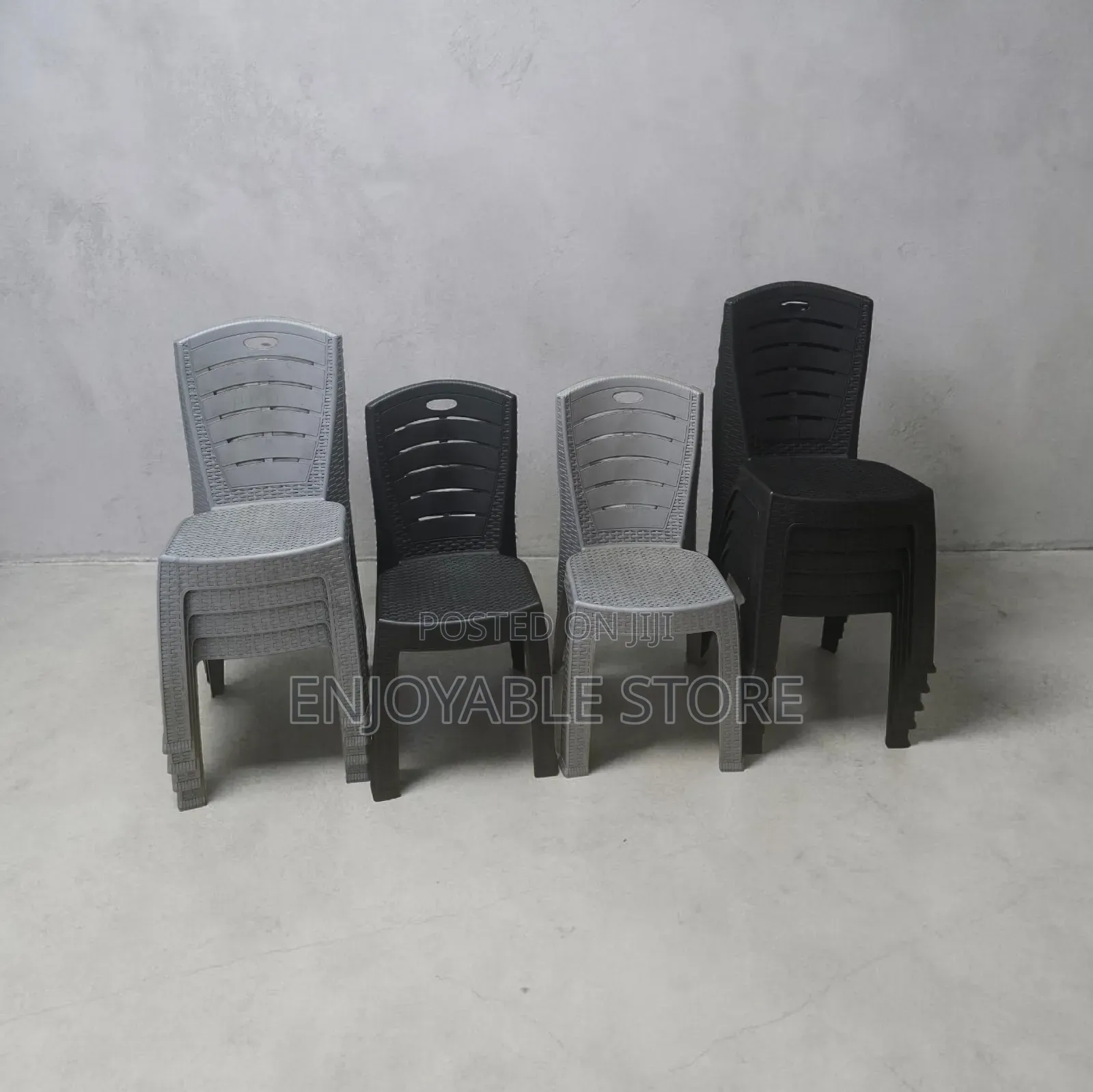 Plastic Chairs Plastic Chairs Checked Brand New