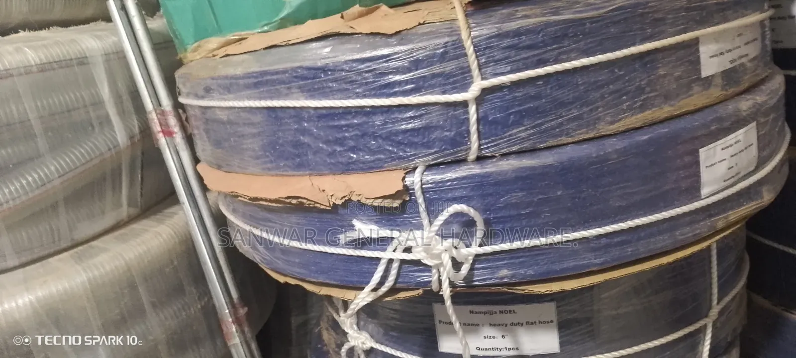 3"100m-Heavy Duty Delivery Pipes(Red Colour)