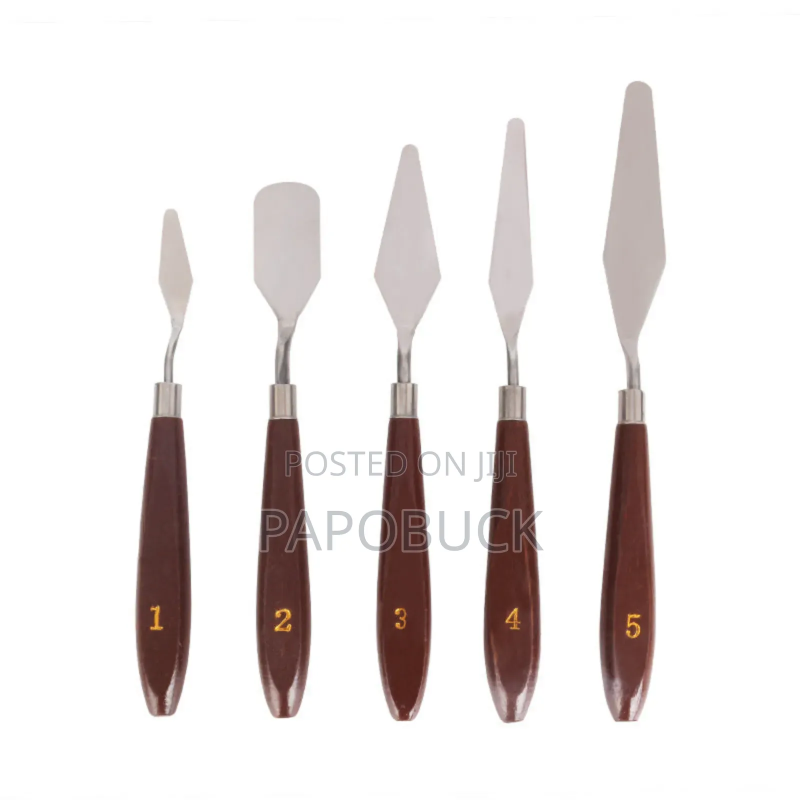 5-Piece Painting Spatula/Palette Knife Set