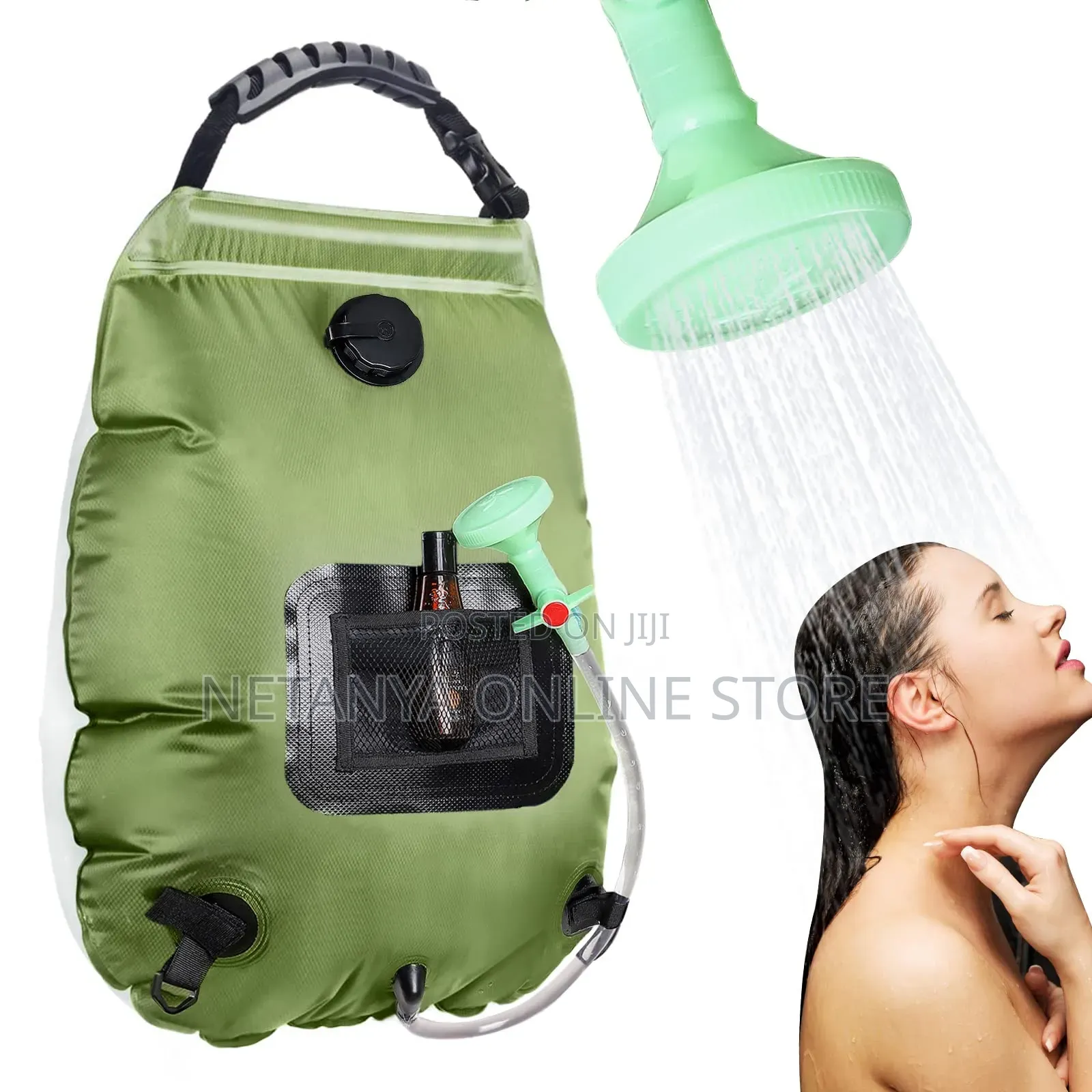 Portable Solar Shower Bag And Shower Head