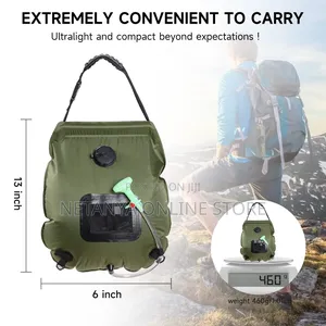 Portable Solar Shower Bag And Shower Head