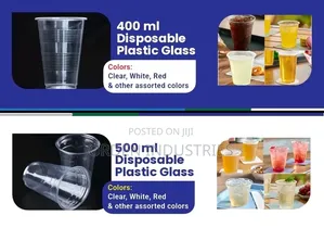 Disposable Cups - Plastic ( 1000 PCS )