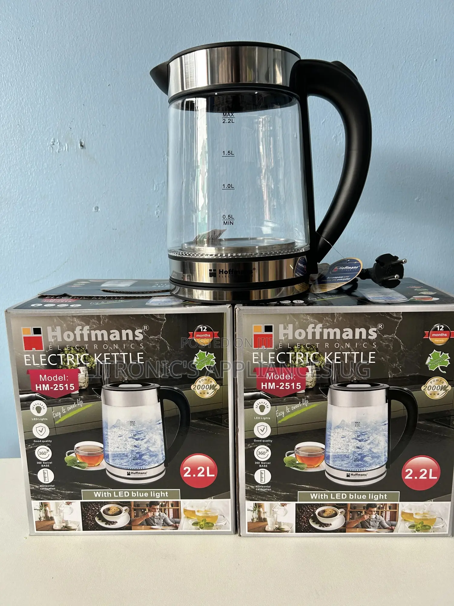 2.2litres Hoffman Kettles