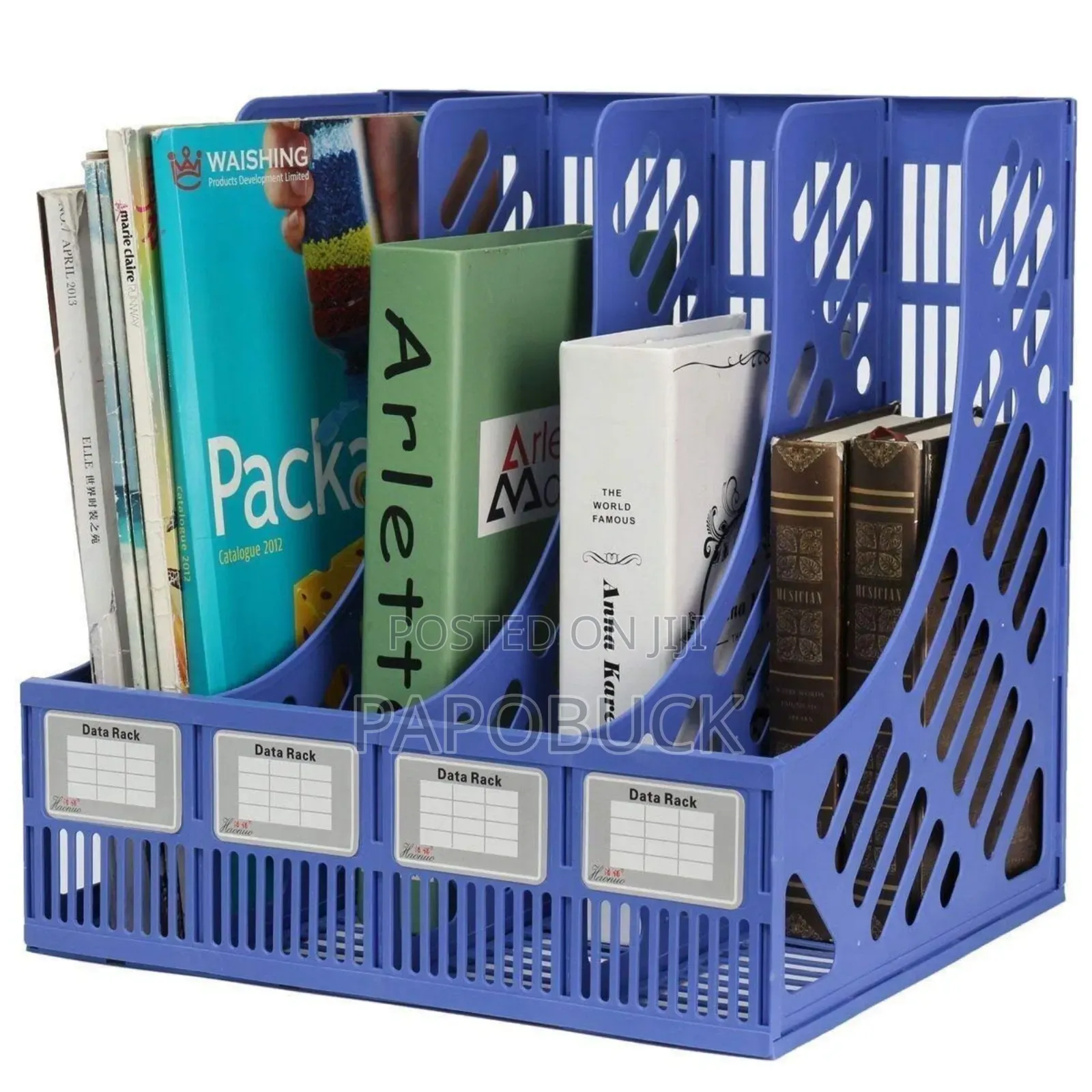 4 Slots Magazine Organizer