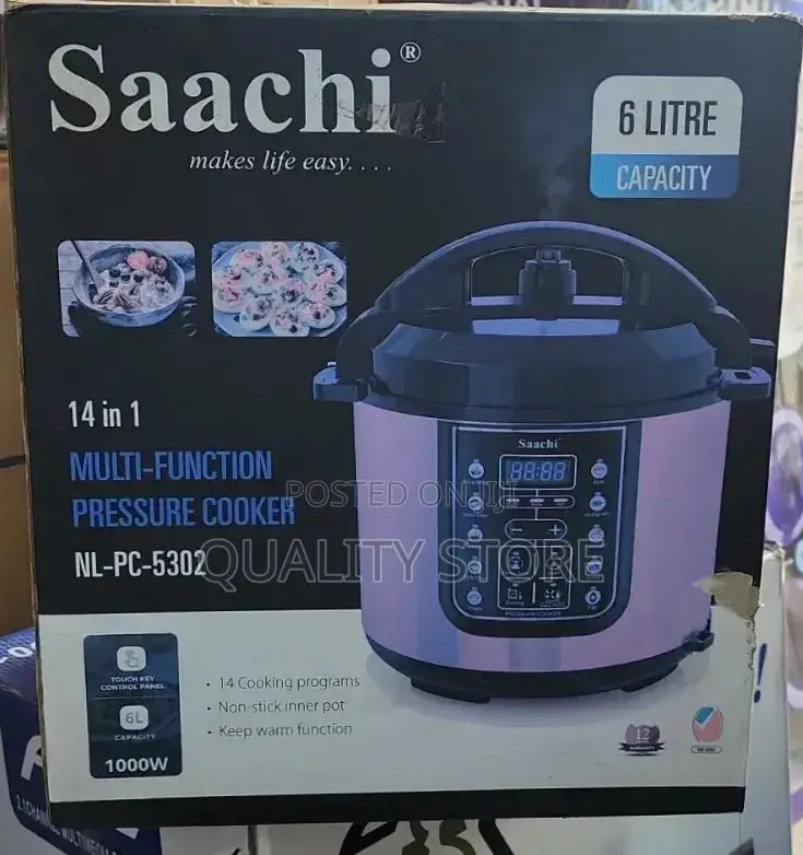 Saachi Electric Pressure Cooker 6.0l 14 in 1