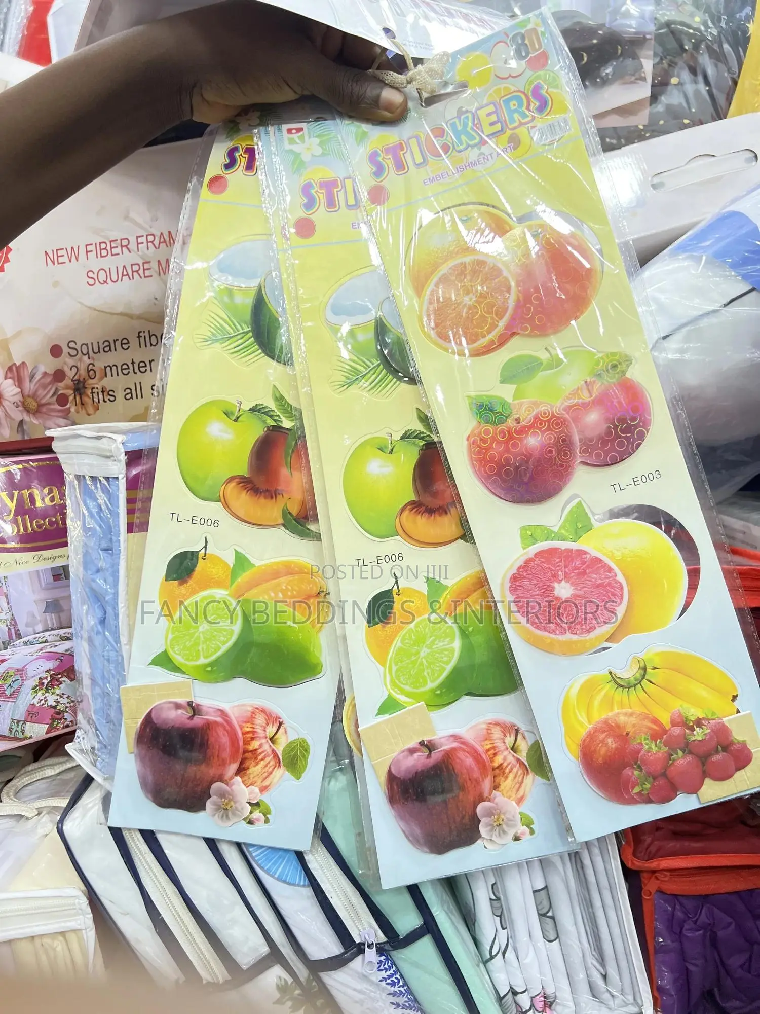 Fridge Fruit Stickers