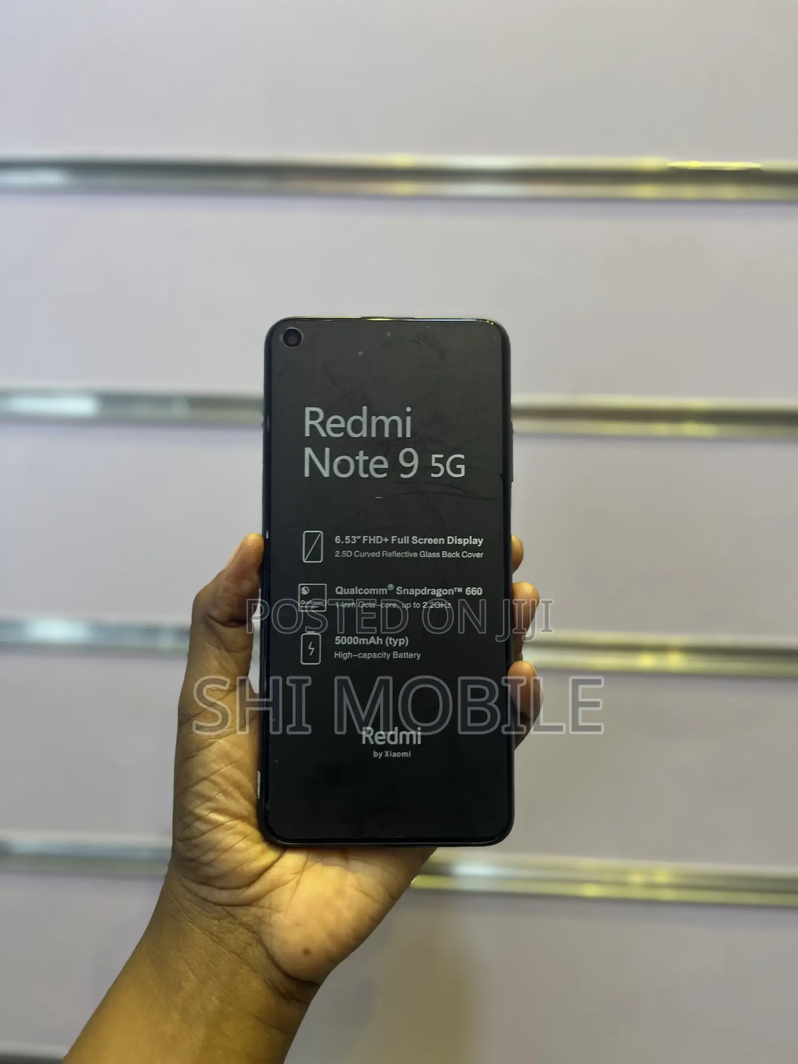 New Xiaomi Redmi Note 9 5G 128 GB Gray