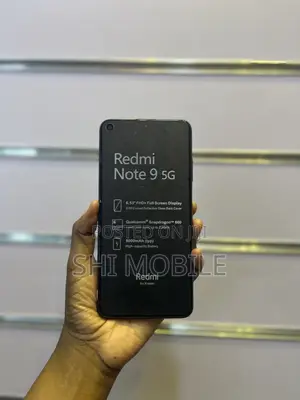 New Xiaomi Redmi Note 9 5G 128 GB Gray