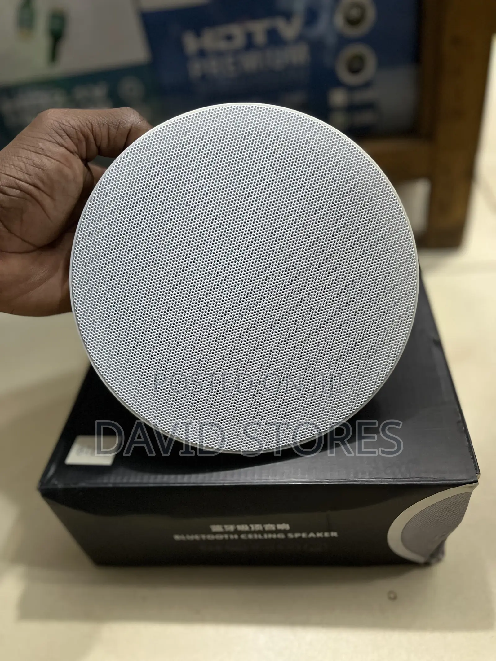 Amplified Bluetooth Ceiling Speakers – Built-in Amp Wireless Sound
