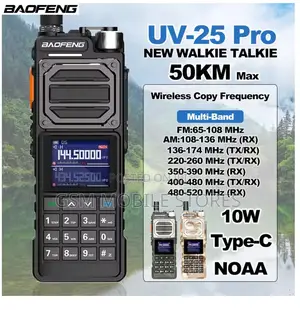 Baofeng Uv-25 50km Long Range Heavy Duty Powerful Radio Call