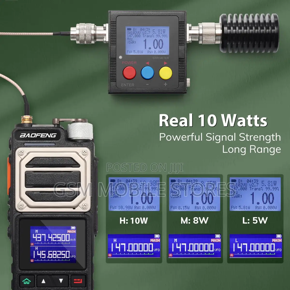Baofeng Uv-25 50km Long Range Heavy Duty Powerful Radio Call