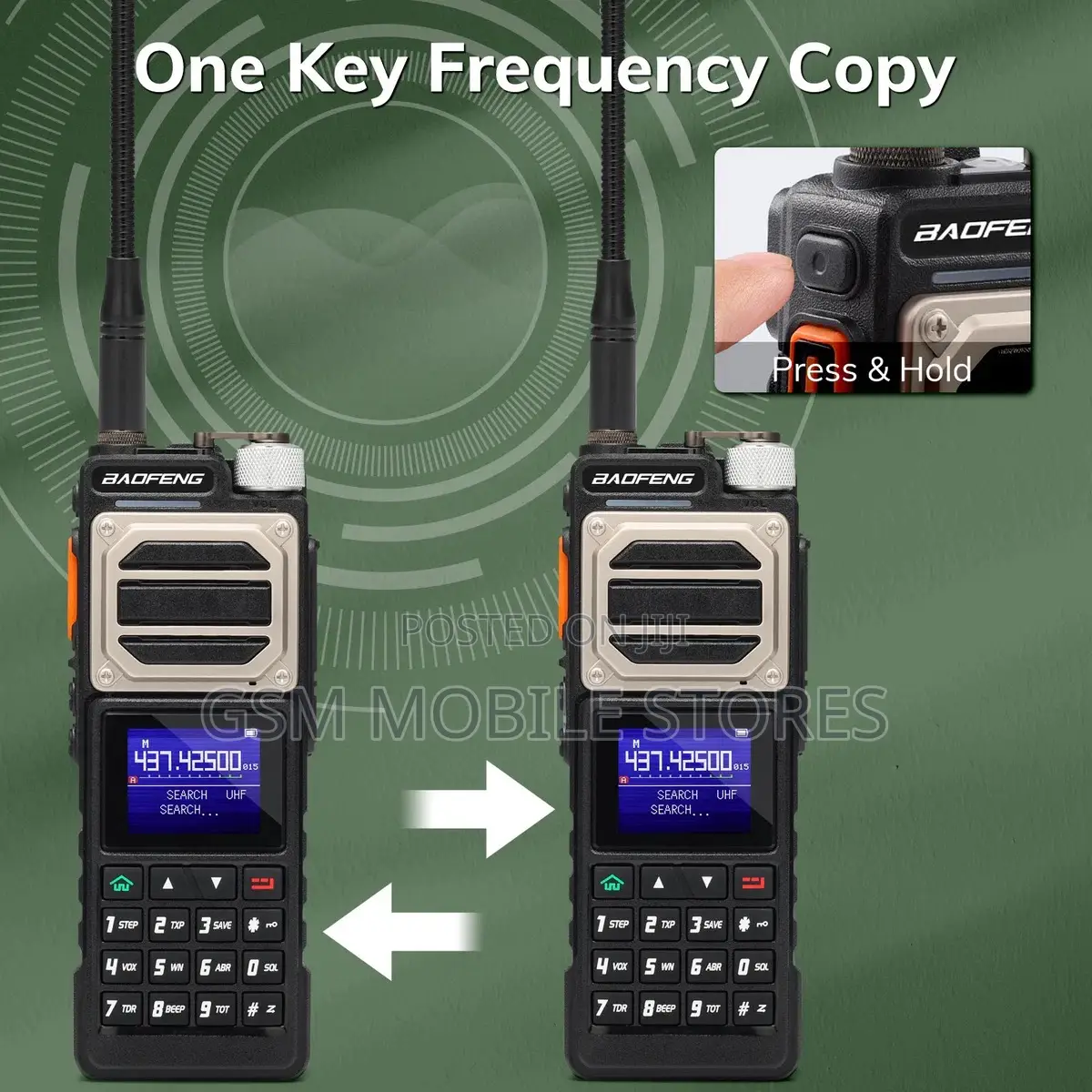 Baofeng Uv-25 50km Long Range Heavy Duty Powerful Radio Call