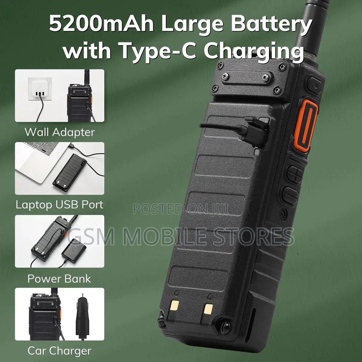 Baofeng Uv-25 50km Long Range Heavy Duty Powerful Radio Call