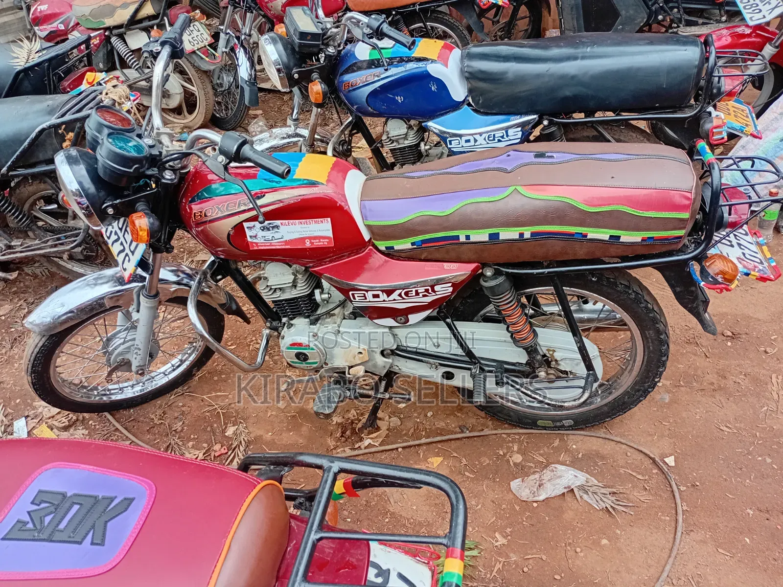 Bajaj Boxer 100 2023 Red