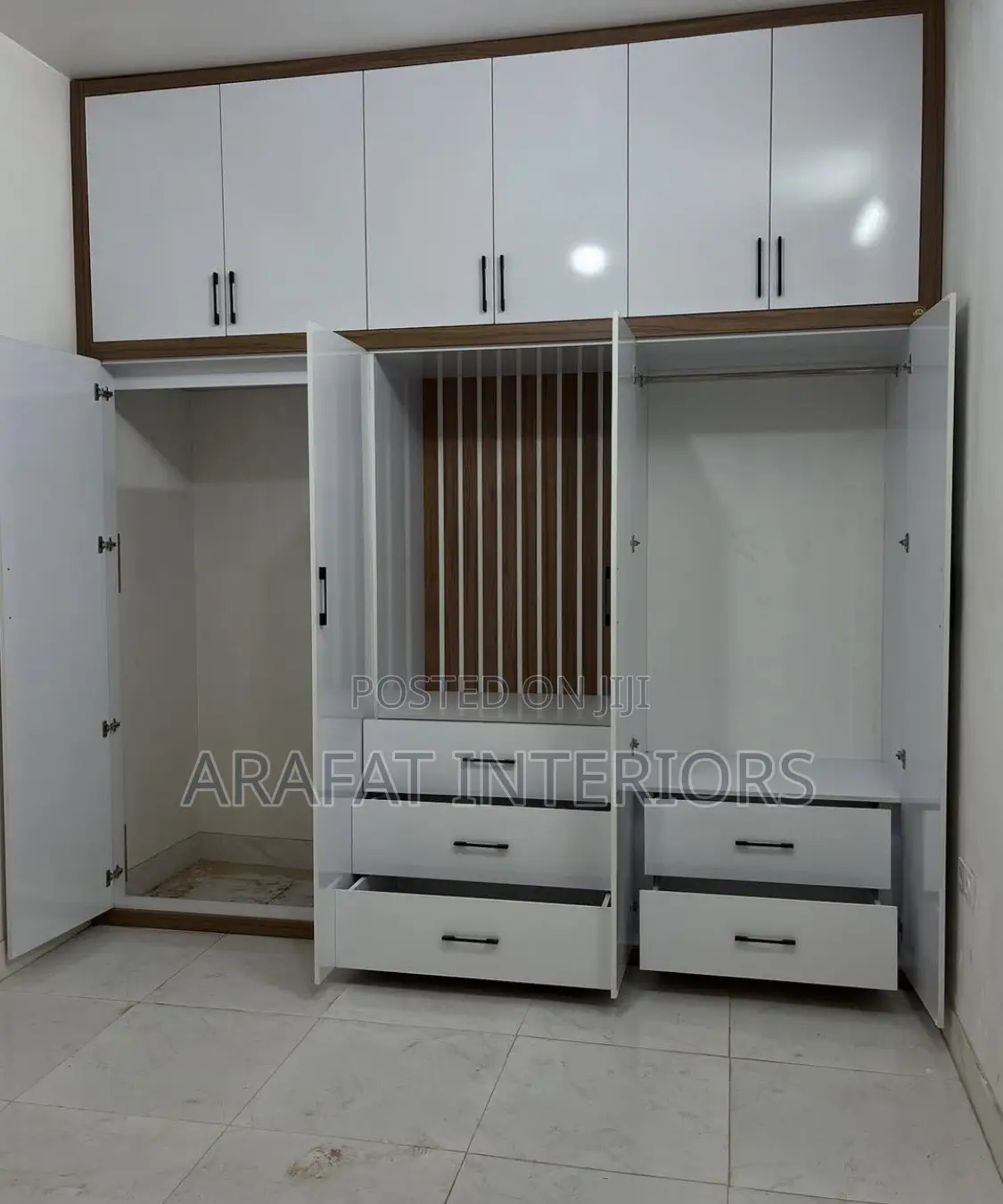 Modern White Gloss Wardrobe