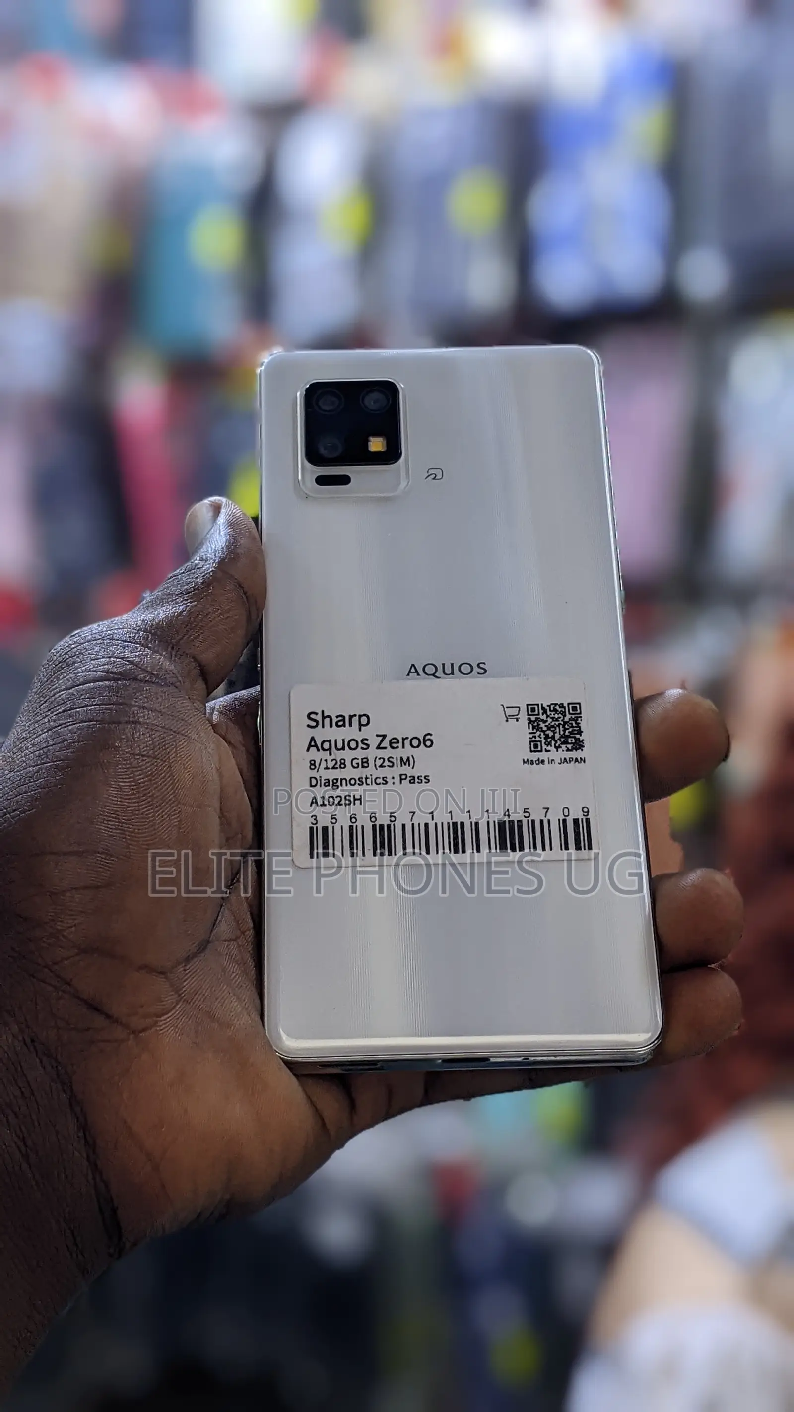 New Sharp Aquos zero6 128 GB White