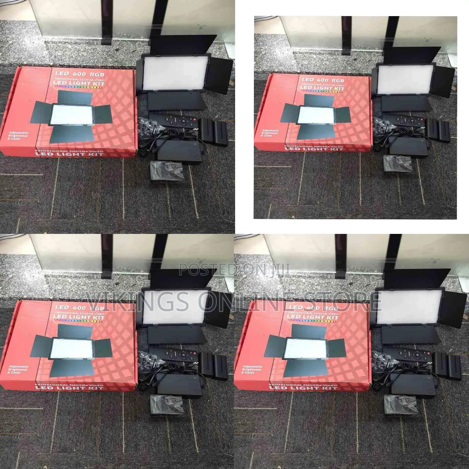 Professional Photo Video Led 600 RGB Light Kit