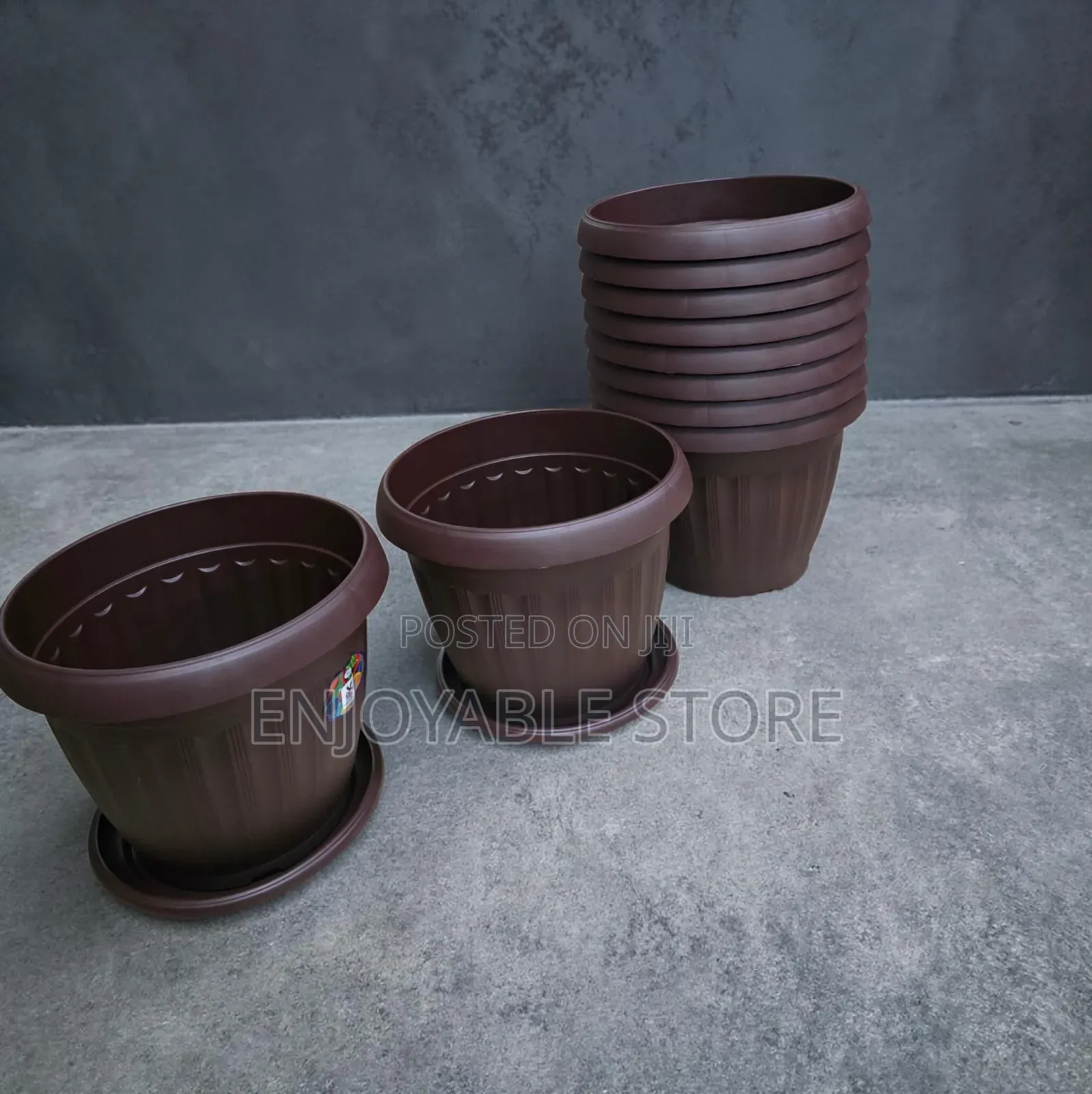Quick Use Plastic Flower Pots Plastic Flower Pots