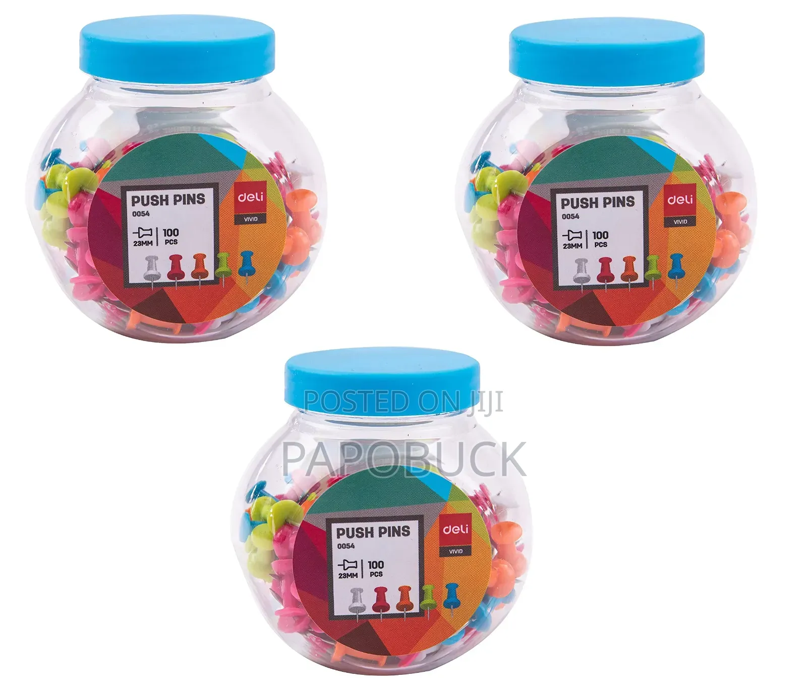 100 PCS Office Push Pins