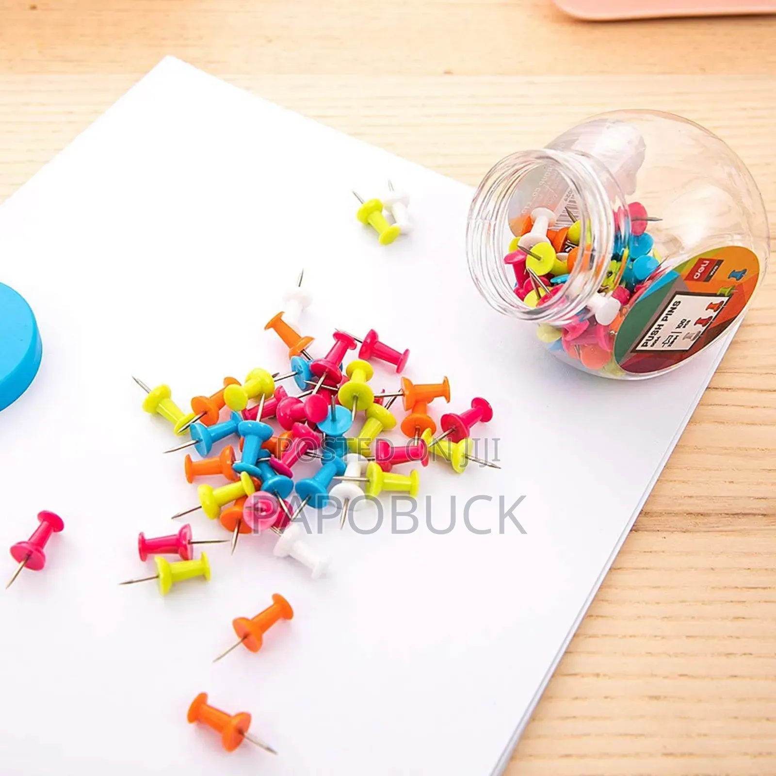 100 PCS Office Push Pins