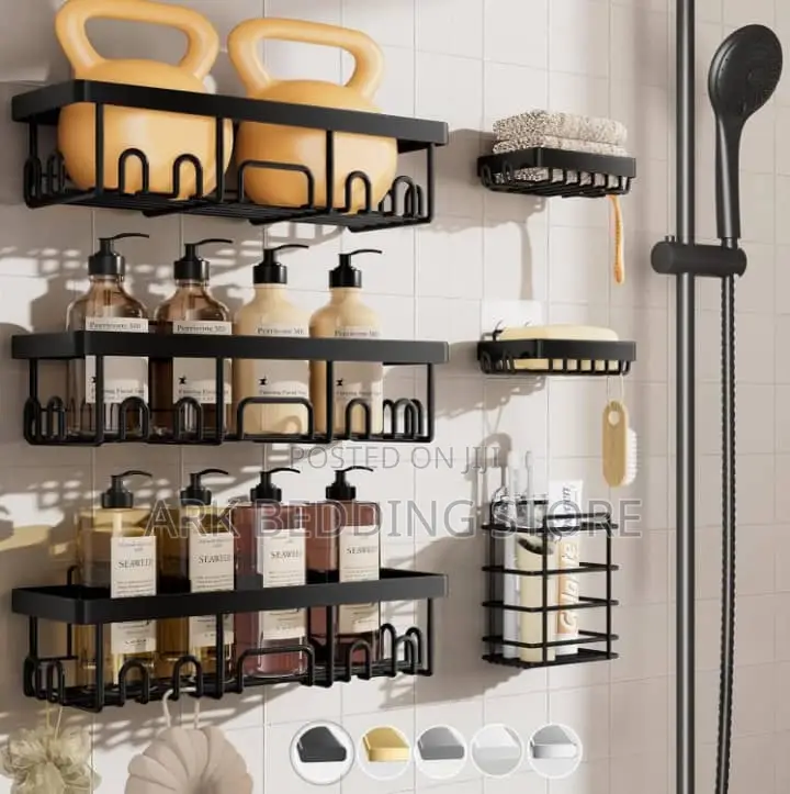Five Pc Bath Shower Caddy