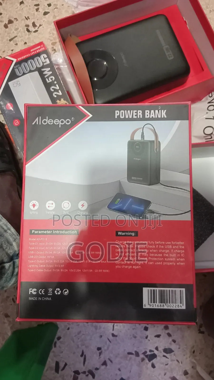 Aldeepo Original Power Bank 80000 Mah